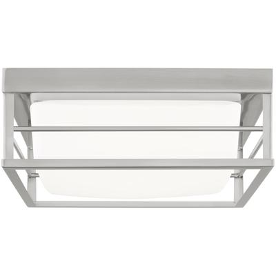 Generation Lighting Designers - Dearborn Small LED Ceiling Flush Mount - Brushed Nickel - 7529693S-962