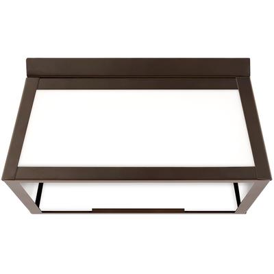 Generation Lighting Designers - Founders 2-Light LED Outdoor Flush Mount - Antique Bronze - 7848402EN3-71