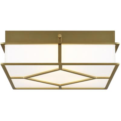 Generation Lighting Designers - Transom Flush Mount - Burnished Brass - AF1063BBS