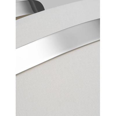 Generation Lighting Designers - Cordtlandt Large Semi-Flush Mount - Polished Nickel - AF1153PN