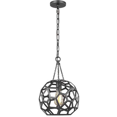 Generation Lighting Designers - Feccetta Small Pendant - Midnight Black - AP1051MBK