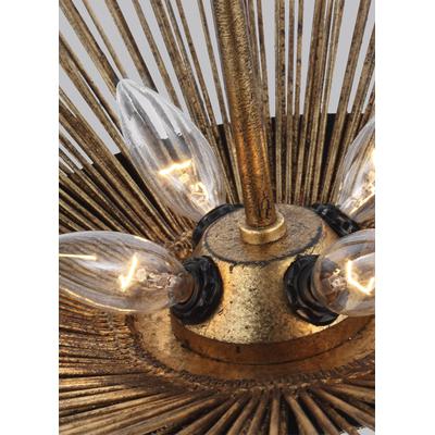 Generation Lighting Designers - Helios Wide Pendant - Antique Gild - AP1084ADB