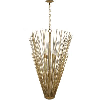 Generation Lighting Designers - Helios Tall Pendant - Antique Gild - AP1158ADB