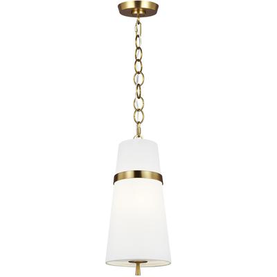 Generation Lighting Designers - Cordtlandt Small Pendant - Burnished Brass - AP1161BBS