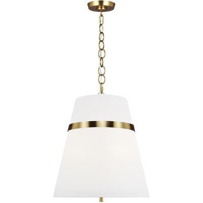 Generation Lighting Designers - Cordtlandt Large Pendant - Burnished Brass - AP1173BBS