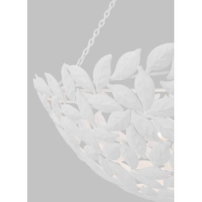 Generation Lighting Designers - Kelan Large Pendant - Textured White - AP1186TXW