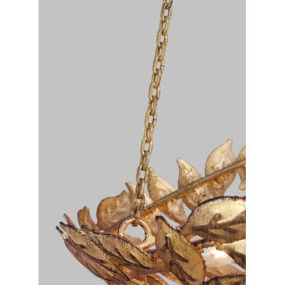 Generation Lighting Designers - Kelan Small Pendant - Antique Gild - AP1193ADB