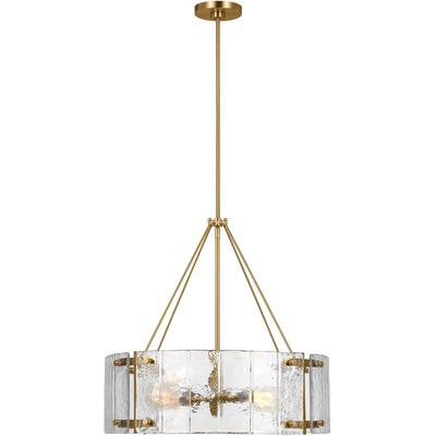 Generation Lighting Designers - Calvert Medium Chandelier - Burnished Brass - AP1234BBS