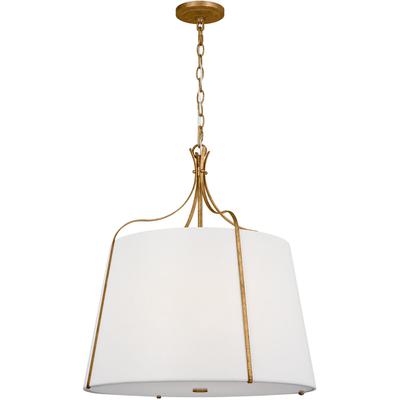 Generation Lighting Designers - Leander Large Hanging Shade Pendant - Antique Gild - AP1264ADB