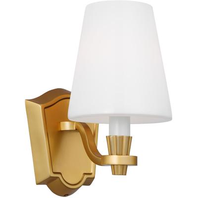 Generation Lighting Designers - Paisley 1-Light Vanity Fixture - Burnished Brass - AV1001BBS