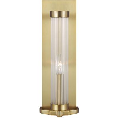 Generation Lighting Designers - Demi Sconce - Burnished Brass - AW1041BBS