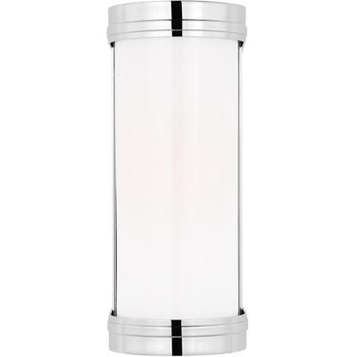 Generation Lighting Designers - Ifran Small Vanity Fixture - Polished Nickel - AW1131PN
