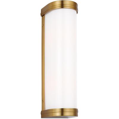 Generation Lighting Designers - Ifran Medium Vanity Fixture - Burnished Brass - AW1142BBS