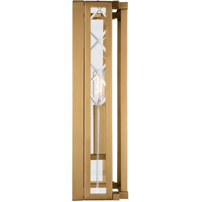 Generation Lighting Designers - Erro Medium Wall Lantern - Burnished Brass - AW1161BBS