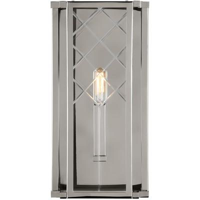 Generation Lighting Designers - Erro Medium Wall Lantern - Polished Nickel - AW1161PN