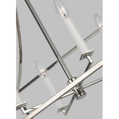 Generation Lighting Designers - Southold Wide Lantern - Polished Nickel - CC1044PN