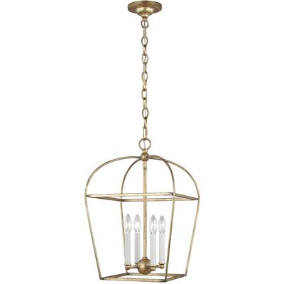 Generation Lighting Designers - Stonington Small Lantern - Antique Gild - CC1084ADB