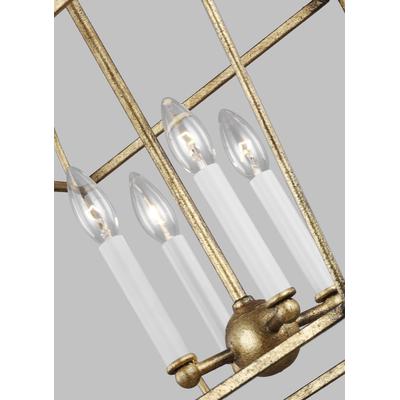 Generation Lighting Designers - Stonington Small Lantern - Antique Gild - CC1084ADB