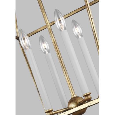 Generation Lighting Designers - Stonington Medium Lantern - Antique Gild - CC1094ADB