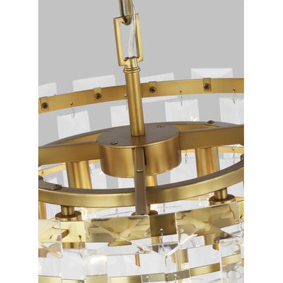 Generation Lighting Designers - Arden Medium Chandelier - Burnished Brass - CC12610BBS