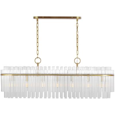 Generation Lighting Designers - Beckett Linear Chandelier - Burnished Brass - CC1307BBS