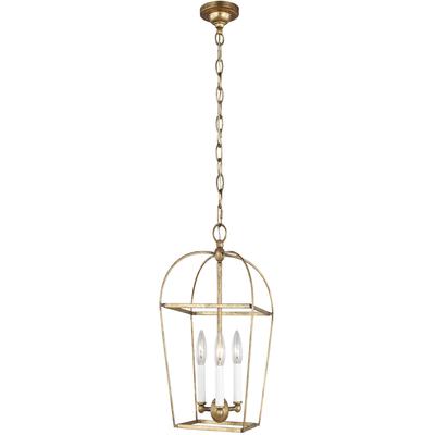 Generation Lighting Designers - Stonington Mini Lantern - Antique Gild - CC1423ADB