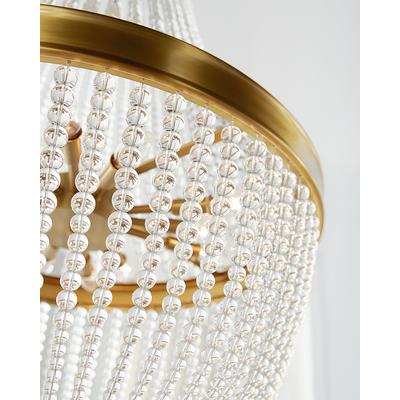 Generation Lighting Designers - Summerhill Medium Chandelier - Burnished Brass - CC14812BBS