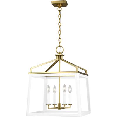 Generation Lighting Designers - Carlow Large Lantern - Matte White - CC1554MWTBBS