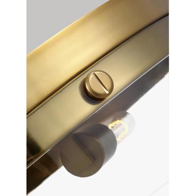 Generation Lighting Designers - Garrett Large Flush Mount - Burnished Brass - CF1032BBS