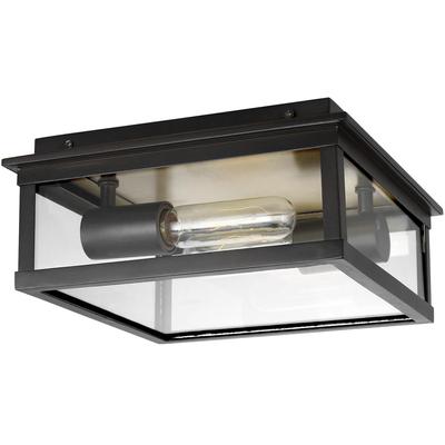 Generation Lighting Designers - Freeport Medium Outdoor Flush Mount - Heritage Copper - CO1172HTCP