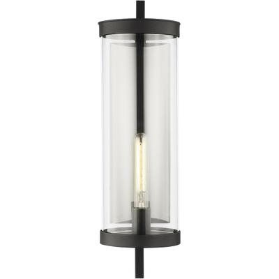 Generation Lighting Designers - Eastham Large Wall Lantern - Textured Black - CO1291TXB