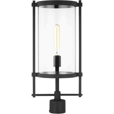 Generation Lighting Designers - Eastham Outdoor Post Lantern - Textured Black - CO1351TXB