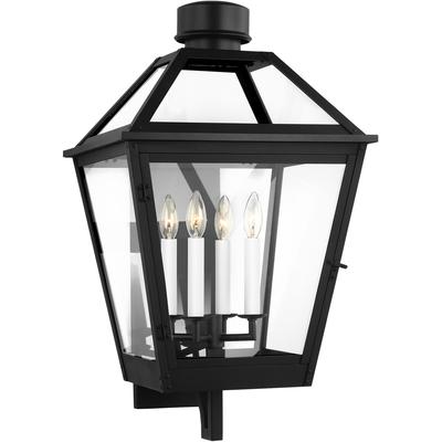 Generation Lighting Designers - Hyannis Extra Large Outdoor Lantern - Textured Black - CO1364TXB