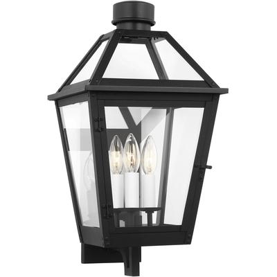 Generation Lighting Designers - Hyannis Medium Outdoor Wall Lantern - Textured Black - CO1383TXB