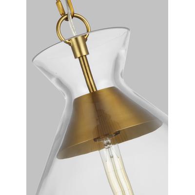 Generation Lighting Designers - Atlantic Wide Pendant - Burnished Brass - CP1031BBS