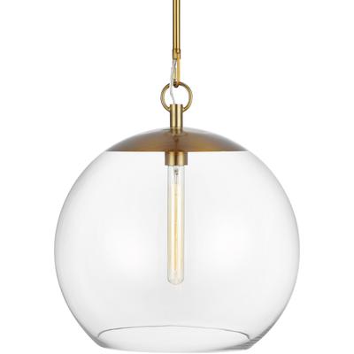 Generation Lighting Designers - Atlantic Round Pendant - Burnished Brass - CP1041BBS