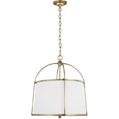 Generation Lighting Designers - Stonington Hanging Shade Chandelier - Antique Gild - CP1112ADB