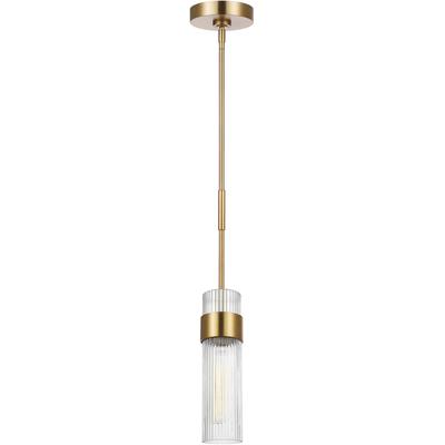 Generation Lighting Designers - Geneva Medium Pendant - Burnished Brass - CP1161BBS