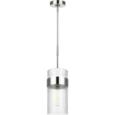 Generation Lighting Designers - Geneva Large Pendant - Polished Nickel - CP1171PN