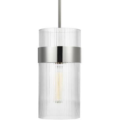 Generation Lighting Designers - Geneva Large Pendant - Polished Nickel - CP1171PN