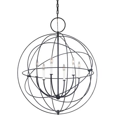 Generation Lighting Designers - Bayberry Large Pendant - Weathered Galvanized - CP1246WGV