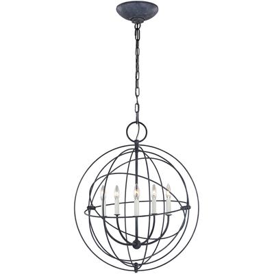 Generation Lighting Designers - Bayberry Medium Pendant - Weathered Galvanized - CP1255WGV