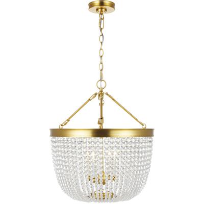 Generation Lighting Designers - Summerhill Large Pendant - Burnished Brass - CP1354BBS