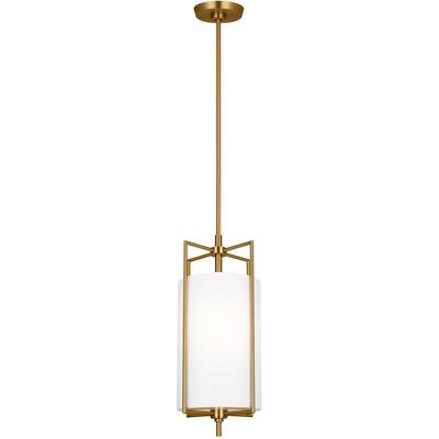 Generation Lighting Designers - Perno Small Hanging Shade Pendant - Burnished Brass - CP1401BBS