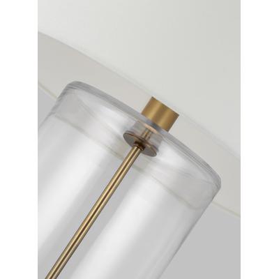 Generation Lighting Designers - Garrett Table Lamp - Burnished Brass - CT1001BBS1