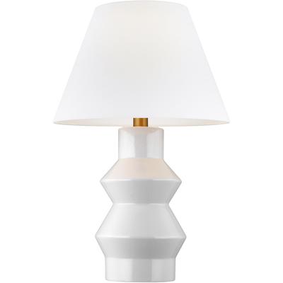 Generation Lighting Designers - Abaco Large Table Lamp - Arctic White - CT1041ARCBBS1