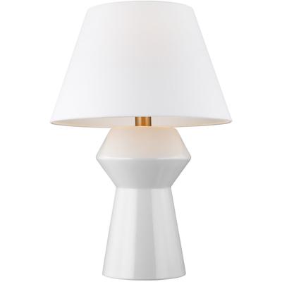 Generation Lighting Designers - Abaco Inverted Table Lamp - Arctic White - CT1061ARCBBS1