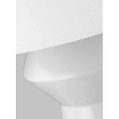 Generation Lighting Designers - Abaco Inverted Table Lamp - Arctic White - CT1061ARCBBS1