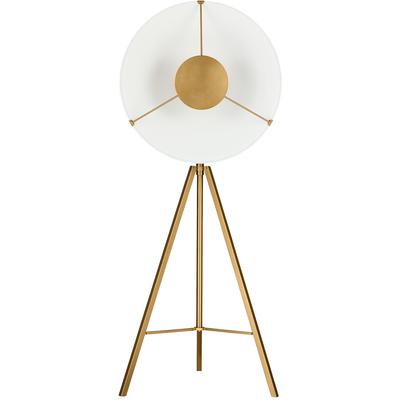 Generation Lighting Designers - Ultra Light Floor Lamp - Burnished Brass - CT1151BBS