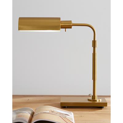 Generation Lighting Designers - Kenyon Task Table Lamp - Burnished Brass - CT1171BBS1